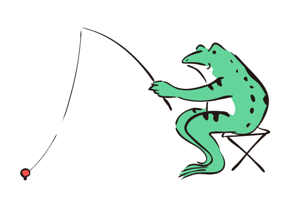最新かっこいい 釣り 人 イラスト 動物ゾーン