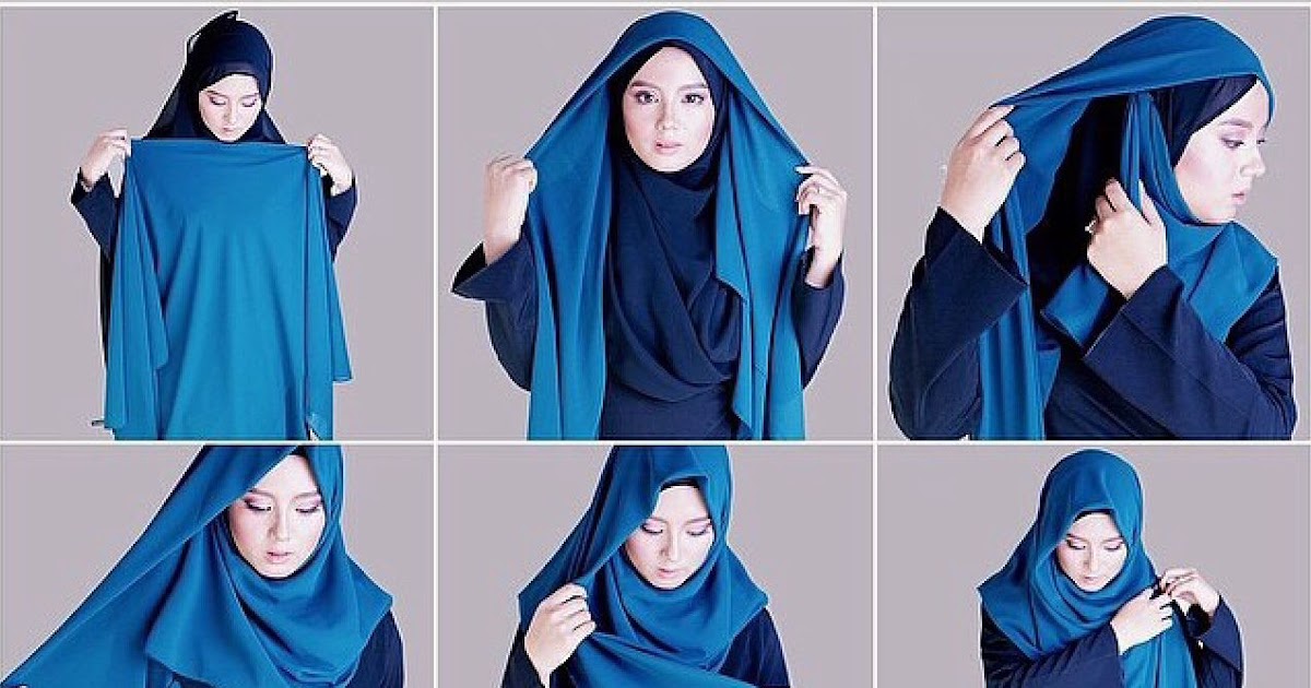 Terupdate Tutorial Hijab Segi Empat Syari Untuk Suami 
