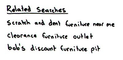 As couponxoo's tracking, online shoppers can recently get a save of 47% on average by using our coupons for shopping at bob's discount. How Google Gives Us Insight Into Searcher Intent Through The Results Whiteboard Friday Forestgram Academy