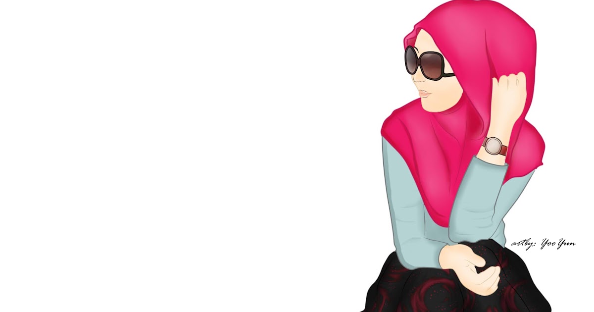 Anime Gambar Kartun Muslimah Hipster - Anime Wallpapers