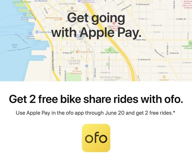 Learn the basics of payments, how to best use braintree features for your business, and what you can do to keep payments secure. Apple Pay Promo Offers Two Free Bike Share Rides Through Ofo Macrumors Forums