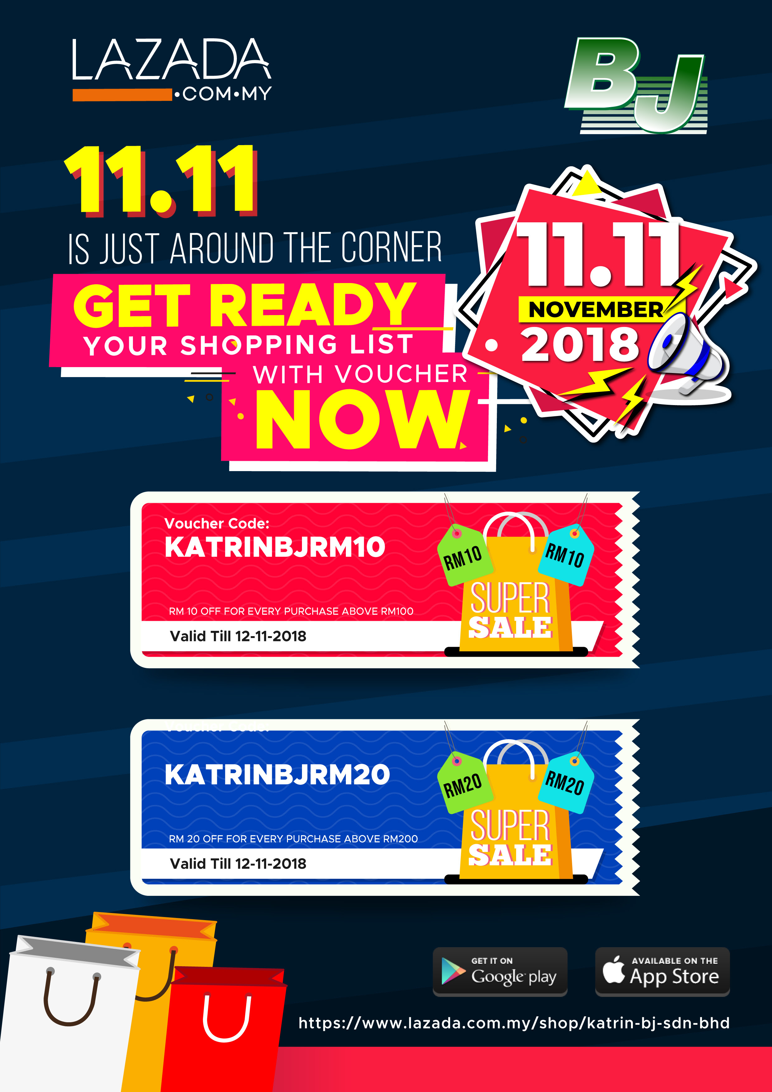 Get the best deals of the year across all categories with free shipping on your mobile device. Redeem Your Lazada Shopee Voucher Before It S Expire On Biggest 11 11 Sale Of The Year Katrin Bj Sdn Bhd