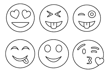 Smiley Bilder Zum Ausdrucken - Smileys Gesichter Die Andere Gefuhle Ausdrucken Eine Reihe Unterschiedlicher Gefuhle Smileys Die Unterschiedliche Gefuhle Canstock