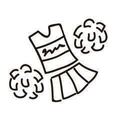 最も欲しかった チアダンス ポンポン イラスト チアダンス ポンポン イラスト Imgblogjokingo
