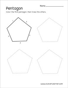✓ free for commercial use ✓ high quality images. Pentagon Shape Activity Sheets For Preschool Children