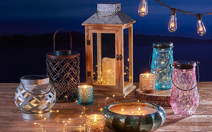 Global accents. Give your patio some flair with accessories inspired by once-in-a-lifetime travel finds. Choose from outdoor lighting, poufs, water fountains & more. Shop the collection