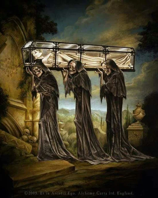 Skeletons carrying a Coffin | Kostra | Pinterest | Skeletons and Grim reaper