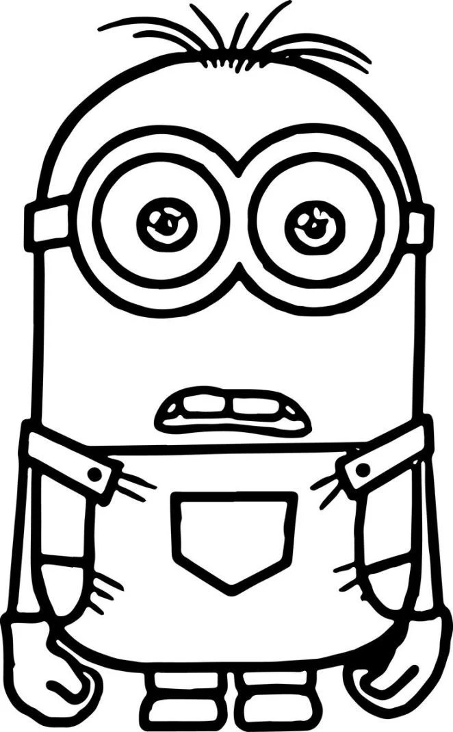 Download 350+ Cartoons Minions Coloring Pages PNG PDF File