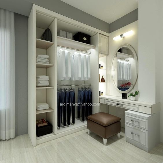  Desain  Kamar Pakaian  Rumah Zee