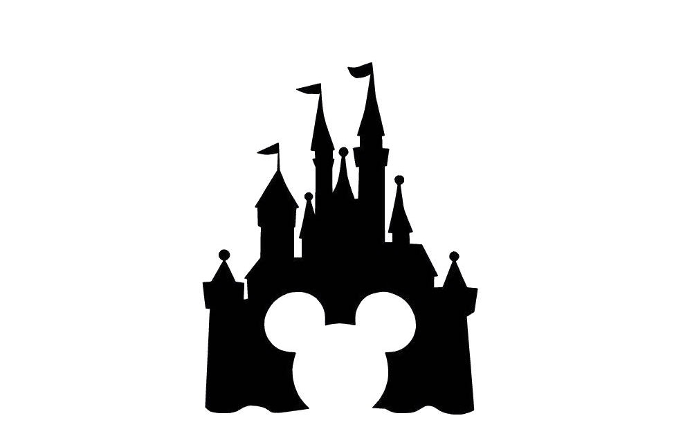 Download Disney Disney Castle Outline Svg