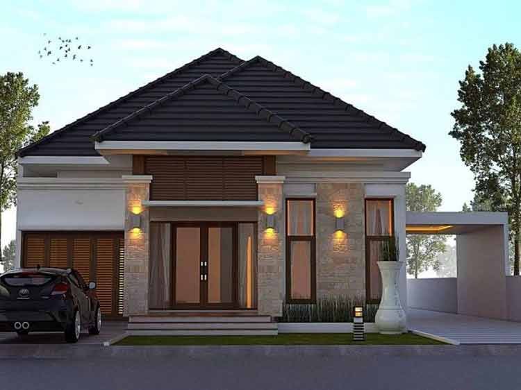 Desain Rumah  Minimalis  Type  70  Hook Sekitar Rumah 