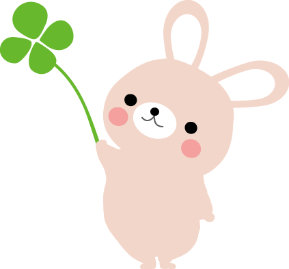美しい花の画像 上うさぎ イラスト 可愛い