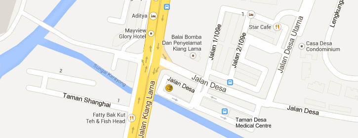 jalan klang lama poskod