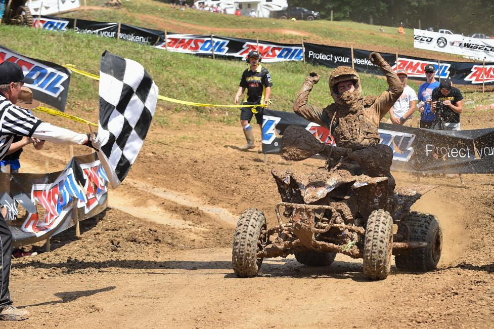 After getting unstuck from a vine on the first lap, Walker Fowler worked his way from dead last to take the overall victory.