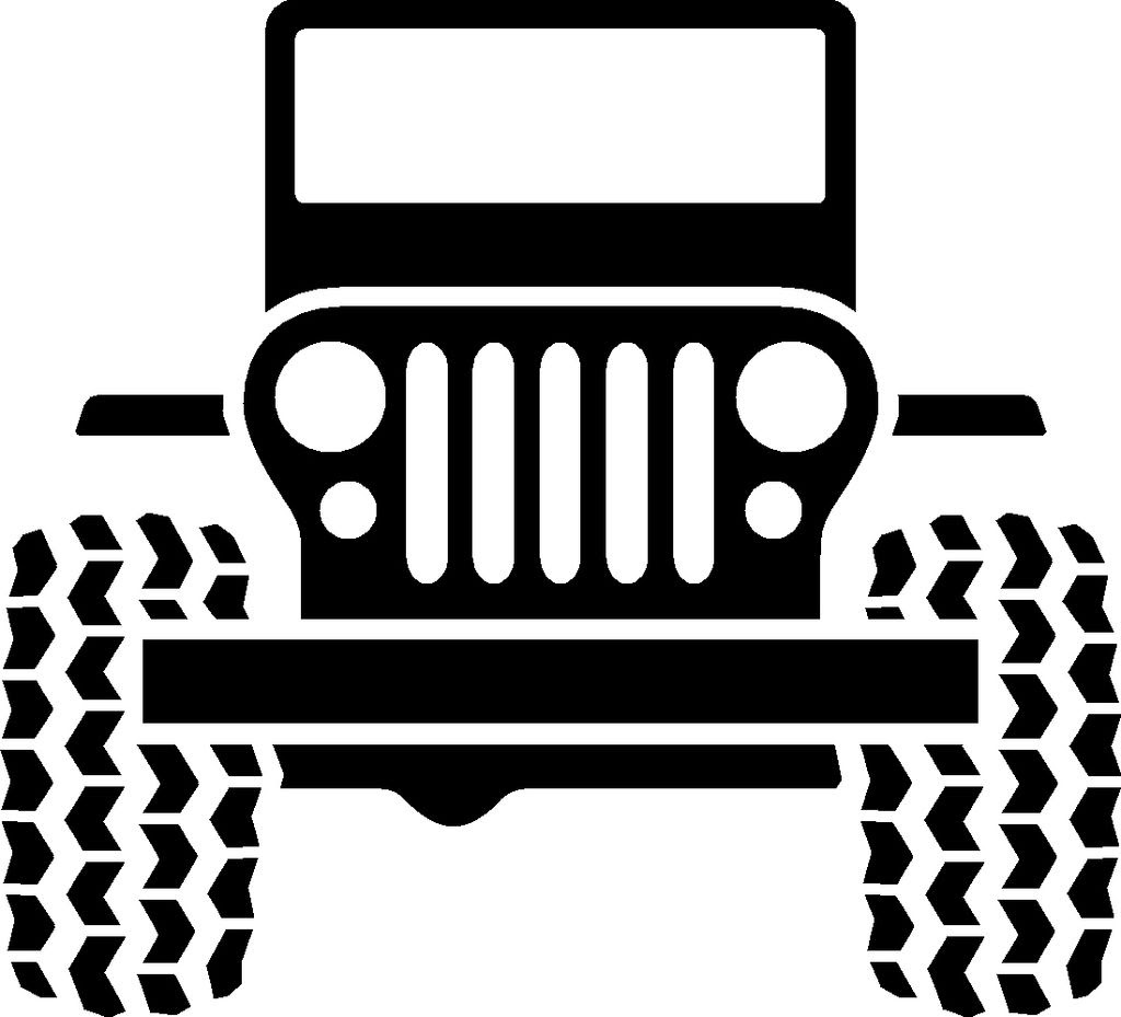 Download White Jeep Wave Svg