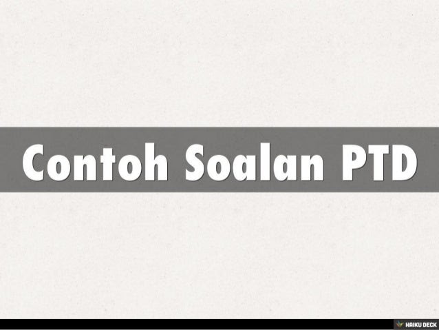 Contoh Soalan Interview Guru - Ndang Kerjo