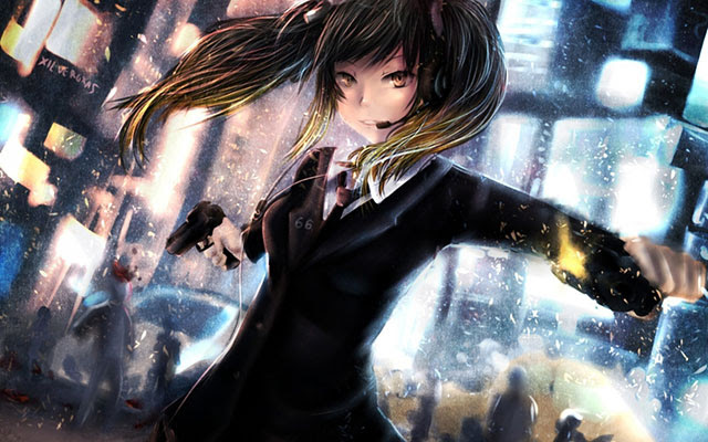 無料イラスト画像 驚くばかりかっこいい 女の子 イラスト 壁紙