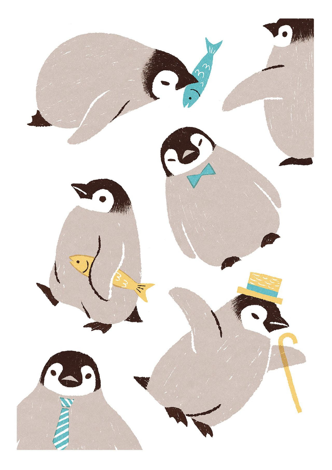 ペンギン 可愛い イラスト 簡単 動物 Jpsaepictxp8k