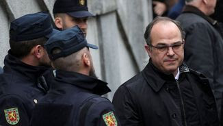 Jordi Turull a les portes del Tribunal Suprem a Madrid