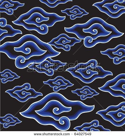 Motif Batik Mega Mendung Berasal Dari Kota - Batik Indonesia