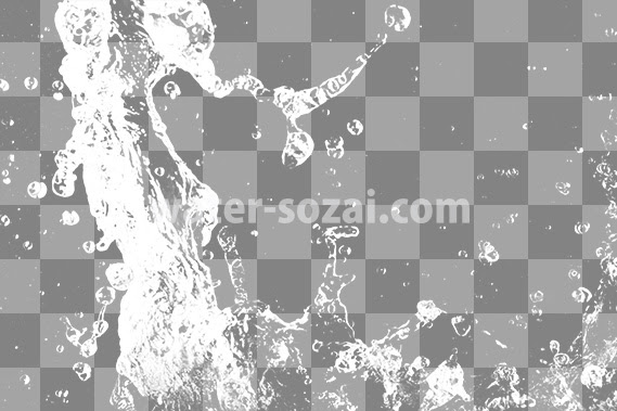 最高のマインクラフト 元の水しぶき 素材 透過