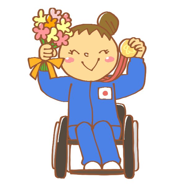 子ども 車椅子 イラスト かわいい Kuruma