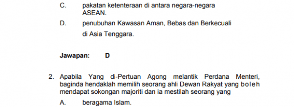 Contoh Soalan Peperiksaan Gred N19 - Kecemasan h