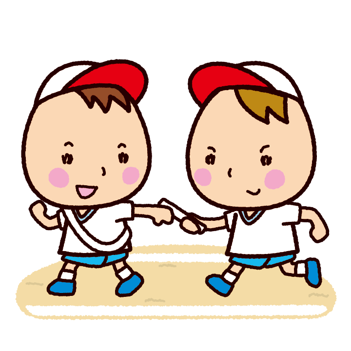 これまでで最高の運動会 リレー イラスト すべてのイラスト画像