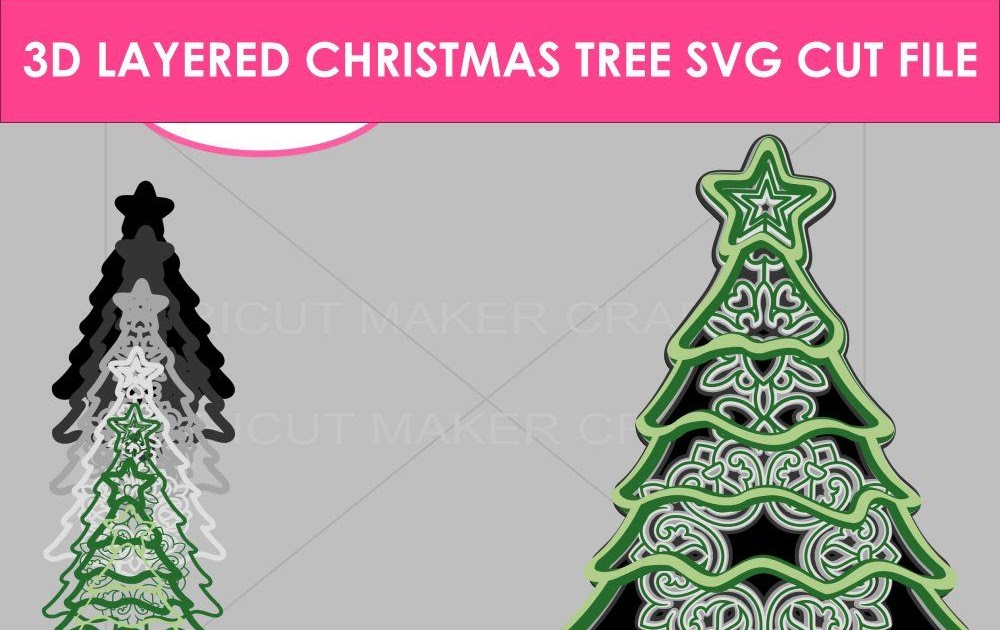Download Christmas Tree Mandala Svg Free For Cricut - Layered SVG ...