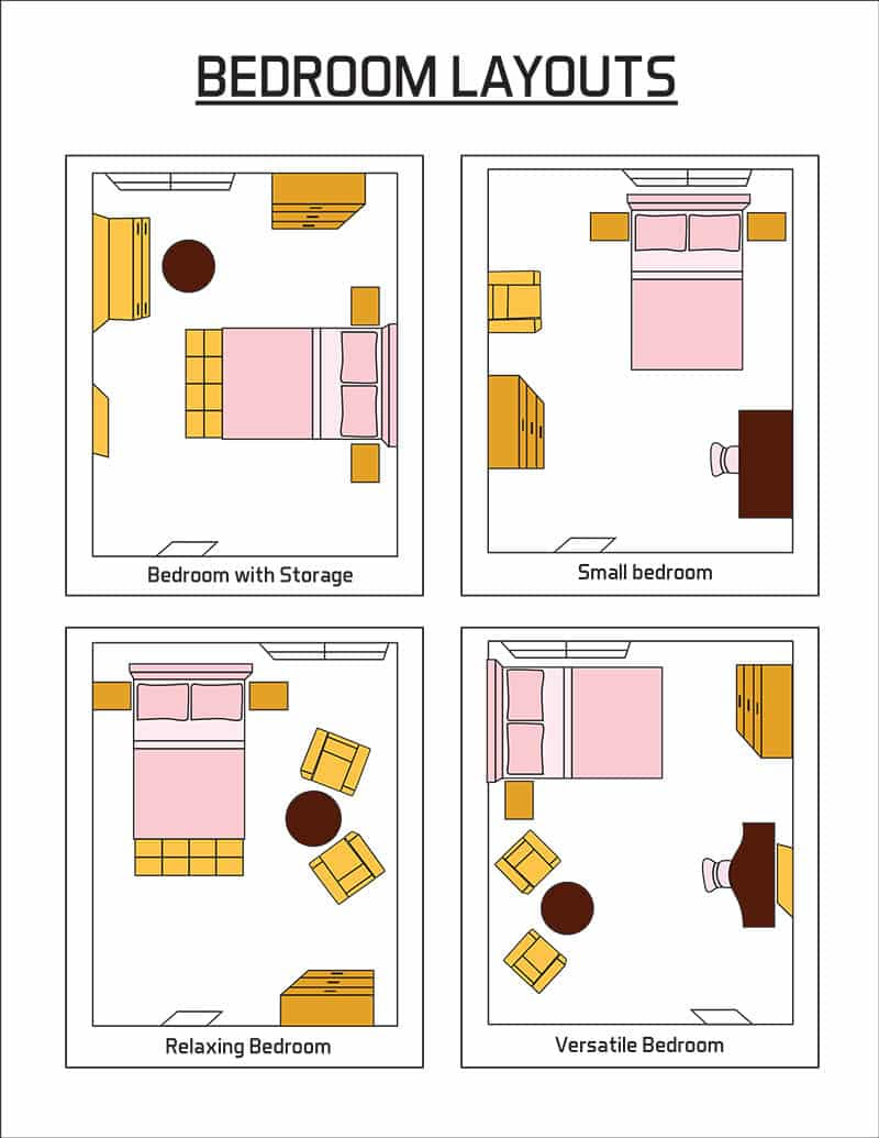Furniture Placement 12X12 Bedroom