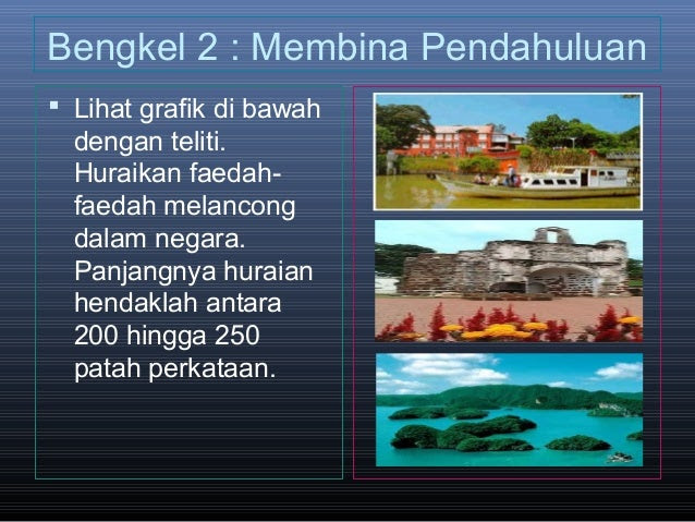 Contoh Karangan Faedah Melancong Dalam Negara - Contoh Sto