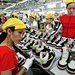 Workers making shoes in Ho Chi Minh City, Vietnam. About a third of the workers for Nike's overseas contractors are in Vietnam.