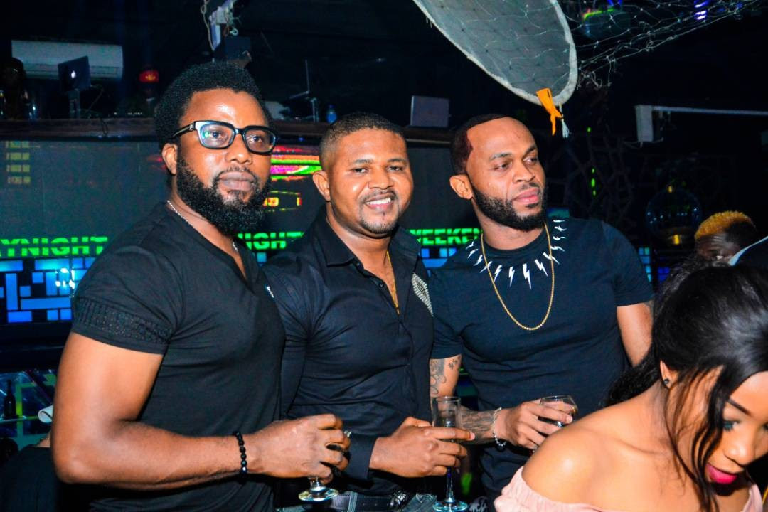 Photos: Olamide, Phyno, E-money turn up for Kcee lavish birthday party in Lagos