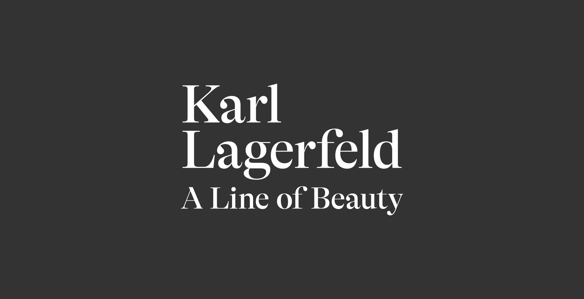Karl Lagerfeld: uma linha de beleza