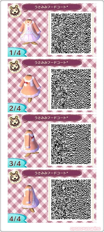 かわいい とび森 Qrコード ドレス
