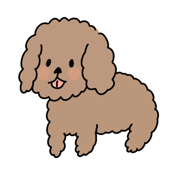 プードル イラスト コレクション イメージ ベスト