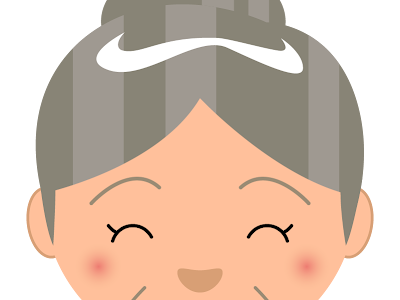 【ベストコレクション】 おばあちゃん の イラスト 197060