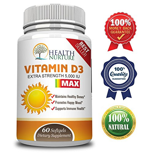 With a natural orange flavor, theyre made from a neutral form of vitamin d called cholecalciferol, which the company says is ideal for optimal absorption. Health Nurture Vitamin D3 Maximum Strength 5 000 Iu The Best Vitamin