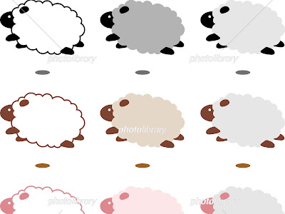 かわいい動物画像 かわいい 羊 イラスト おしゃれ