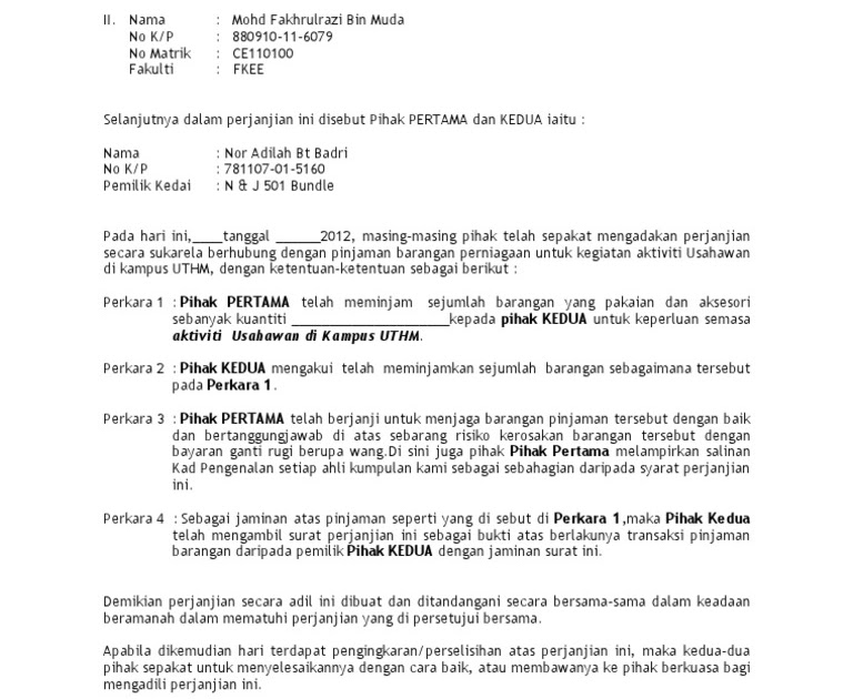 Format Surat Rasmi Ums - SRasmi