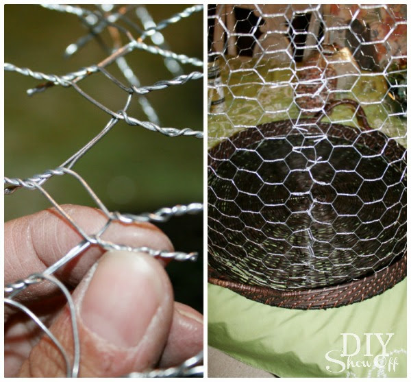 It'll only take you about an hour to make your own chicken wire frame if you follow the simple steps provided in this project guide. Diy Wire Cloche Succulent Garden Terrariumdiy Show Off Diy Decorating And Home Improvement Blog