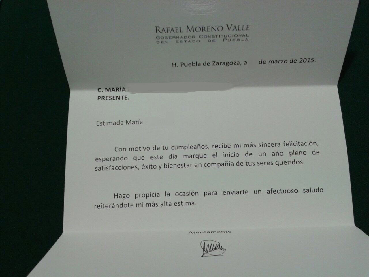 Carta De Felicitacion Y Sus Caracteristicas - Soalan ay