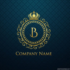 B Logo Design Gold Logo Design Ideas