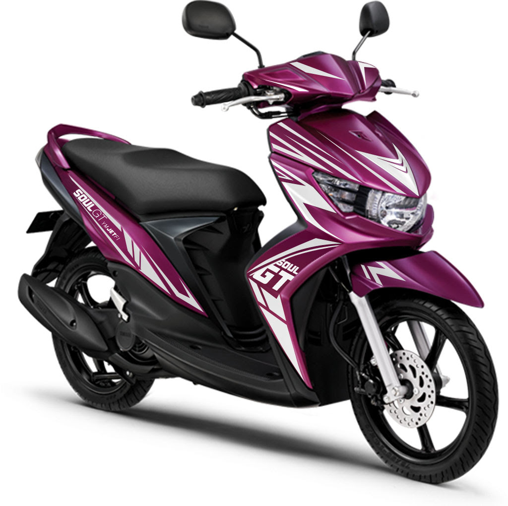 Modif Striping Mio Soul GT 2013 Warna Purple Striping Asik Biaya Modif Striping Mio Soul GT 2013 Warna Purple Striping Asik Biaya