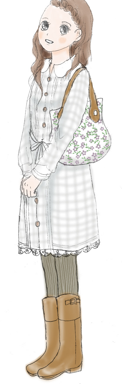 これまでで最高のダサい 森 ガール イラスト スーパーイラストコレクション