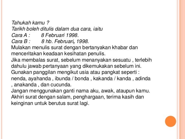 Surat Rasmi Yang Ada Untuk Perhatian - Kesihatan z