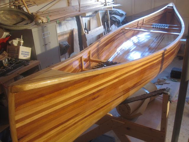 Looking for Building cedar strip canoe without staples ...