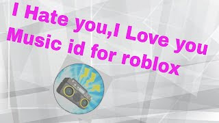 love songs id for roblox