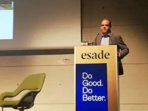 presentación en Esade del Barómetro Retos del Retail 2023