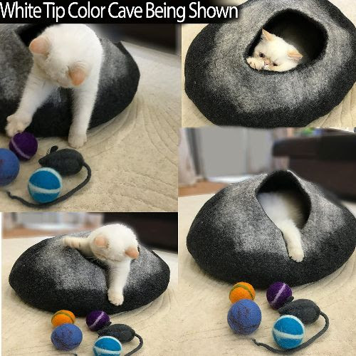 100% Natural Wool Large Cat Cave